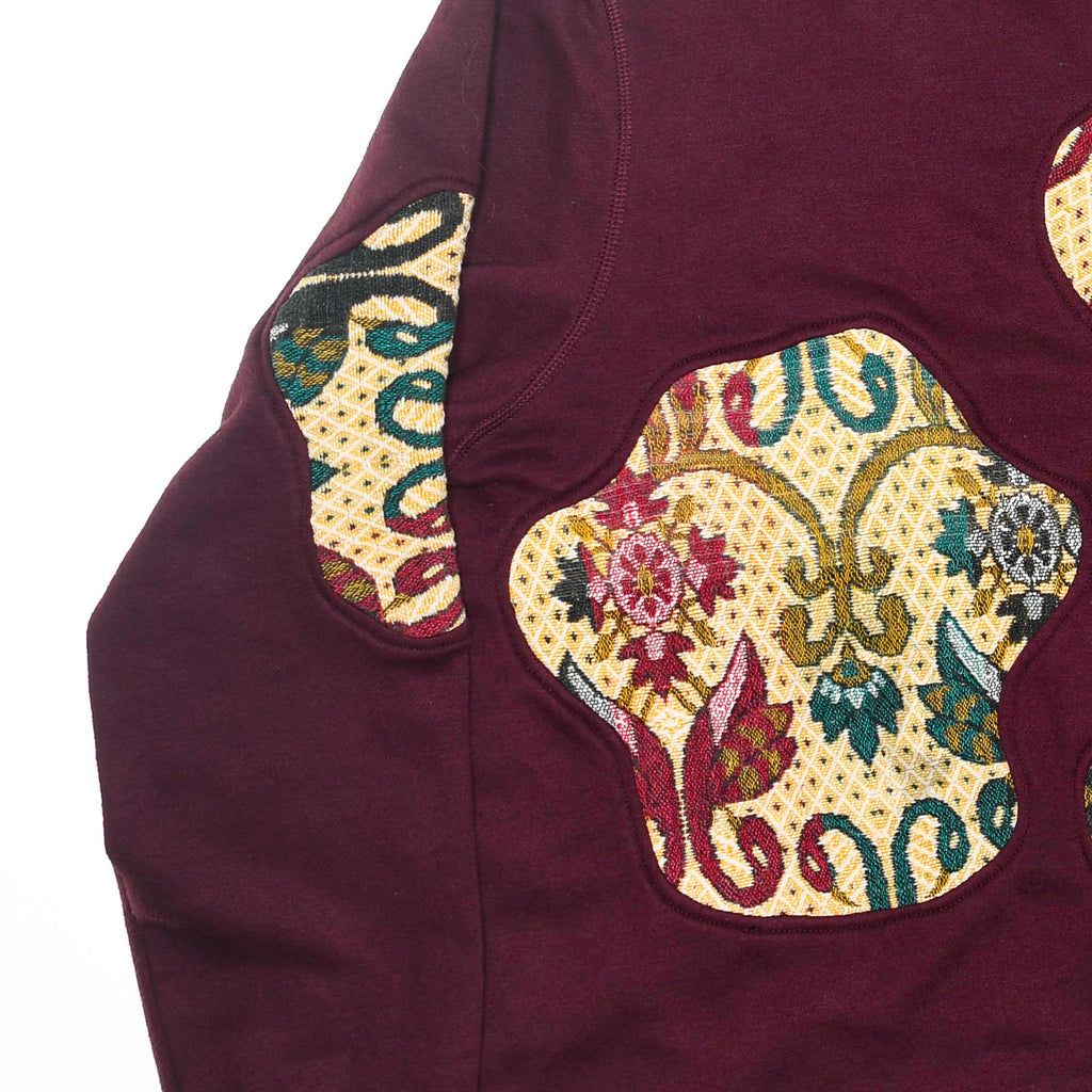 Earth Tone Patchwork Amoeba Tapestry Pullover