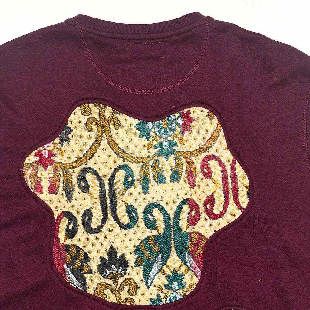 Earth Tone Patchwork Amoeba Tapestry Pullover