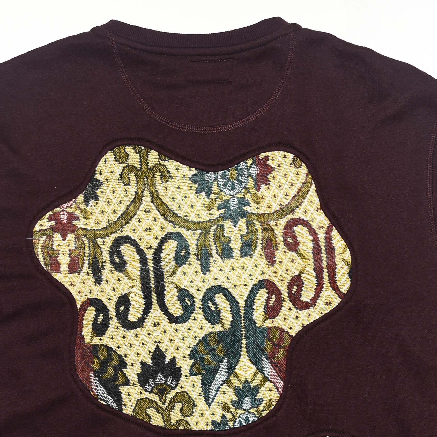 Earth Tone Patchwork Amoeba Tapestry Pullover