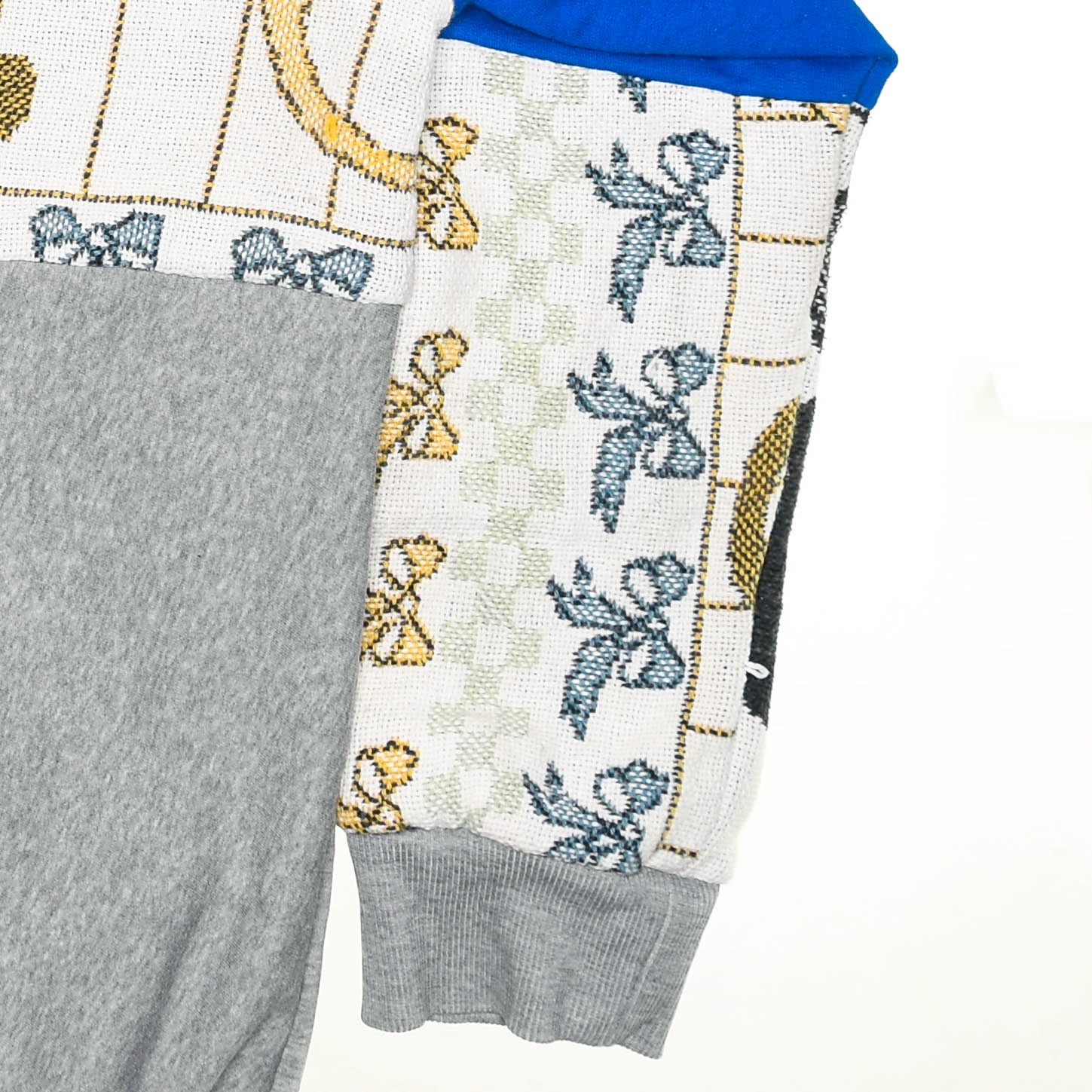Cats on a Fence Tapestry Patchwork Zip Up Hoodie