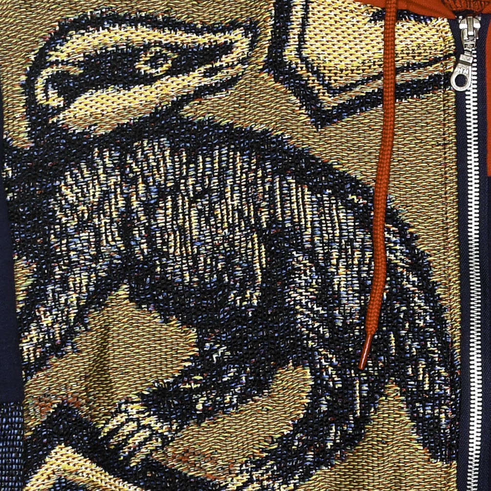 "Harry Potter" Houses Tapestry Panel Zip Up