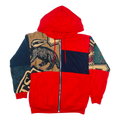 Harry Potter Hogwarts House Tapestry Patchwork Hoodie