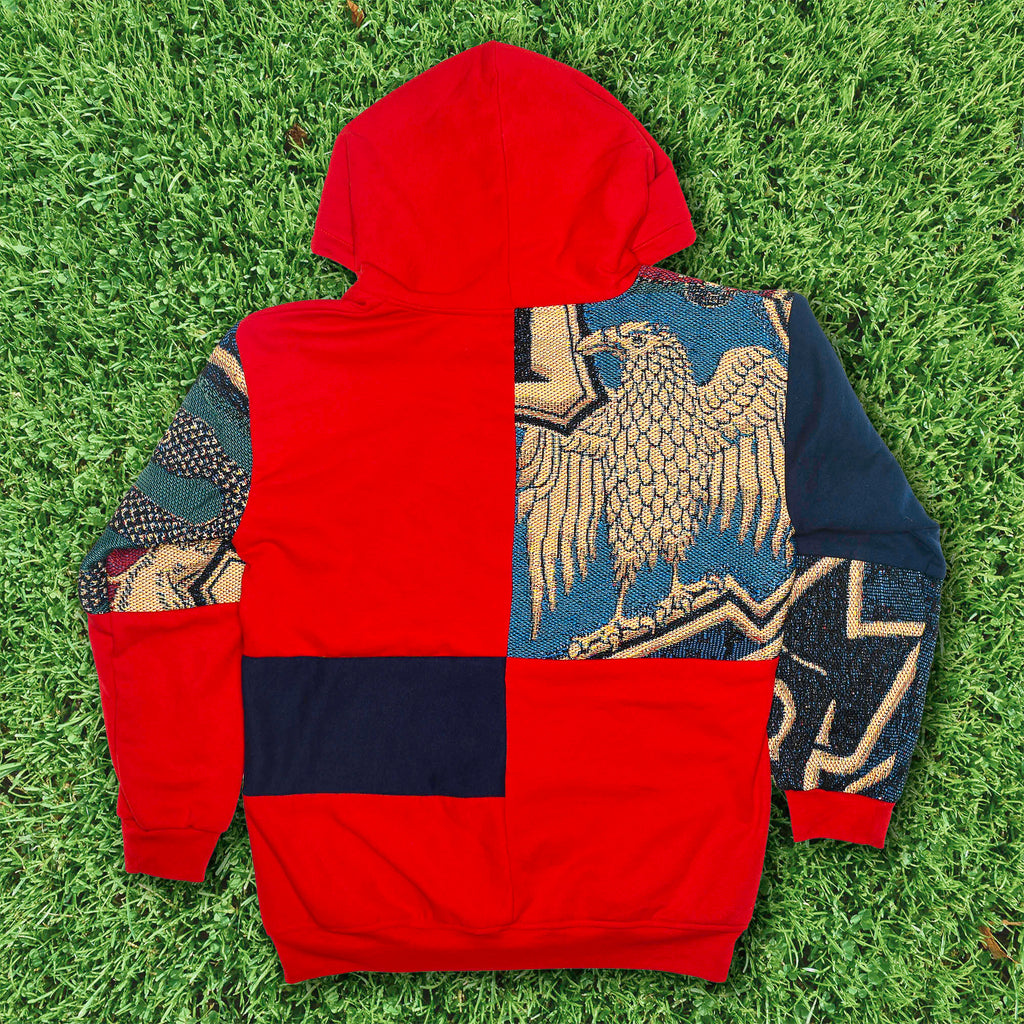 "Harry Potter" Houses Tapestry Panel Zip Up