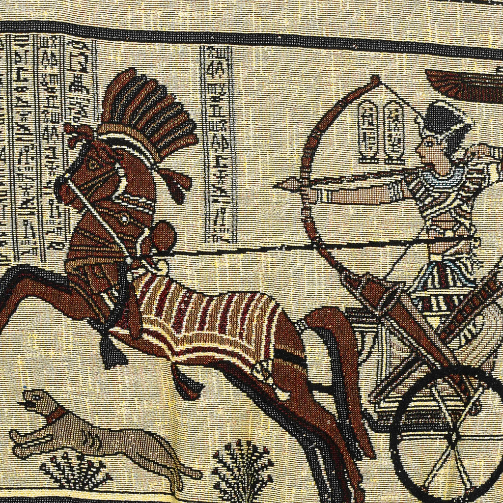 Egyptian Chariot King Tut Tapestry Panel Pullover