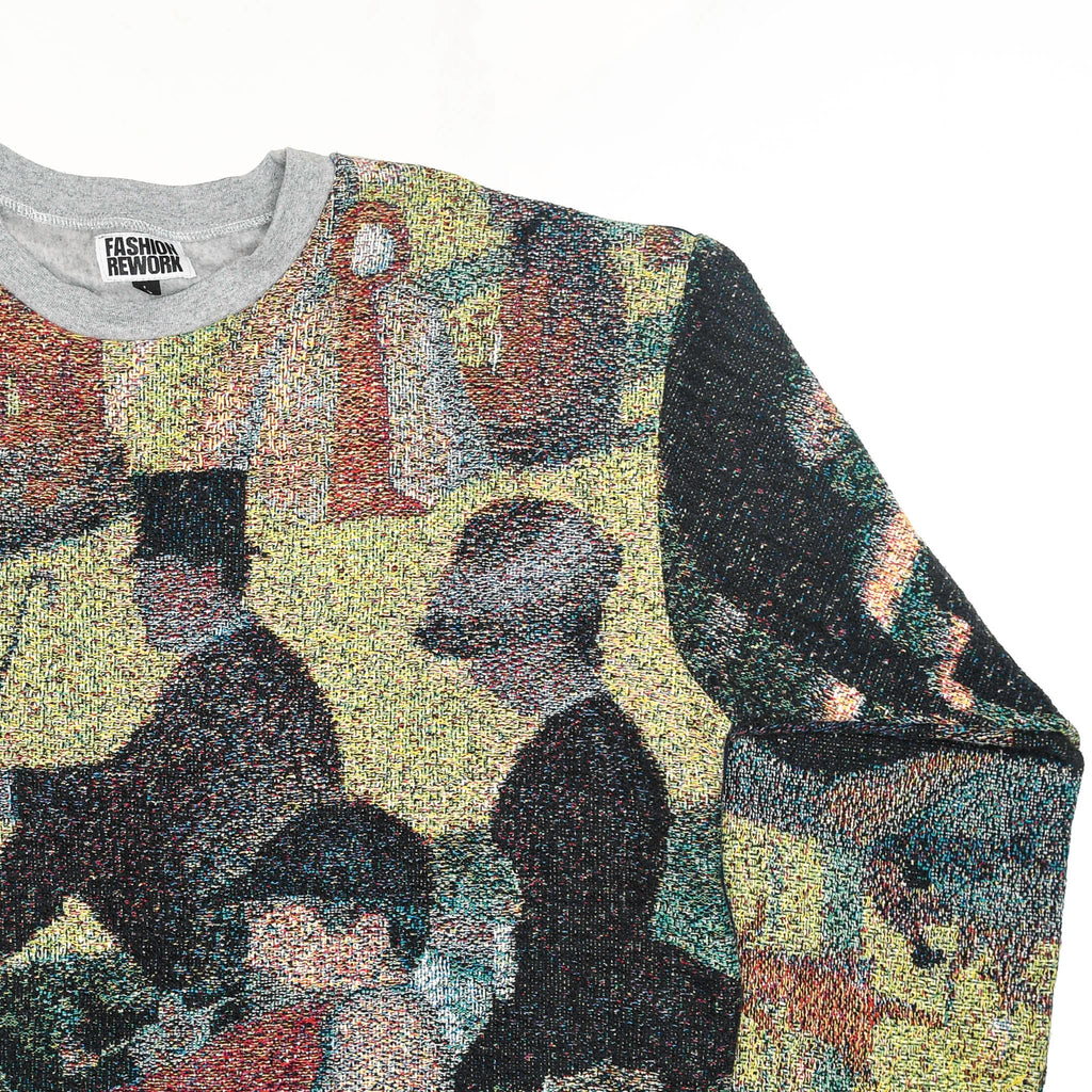 Artwork Tapestry Panel Pullover