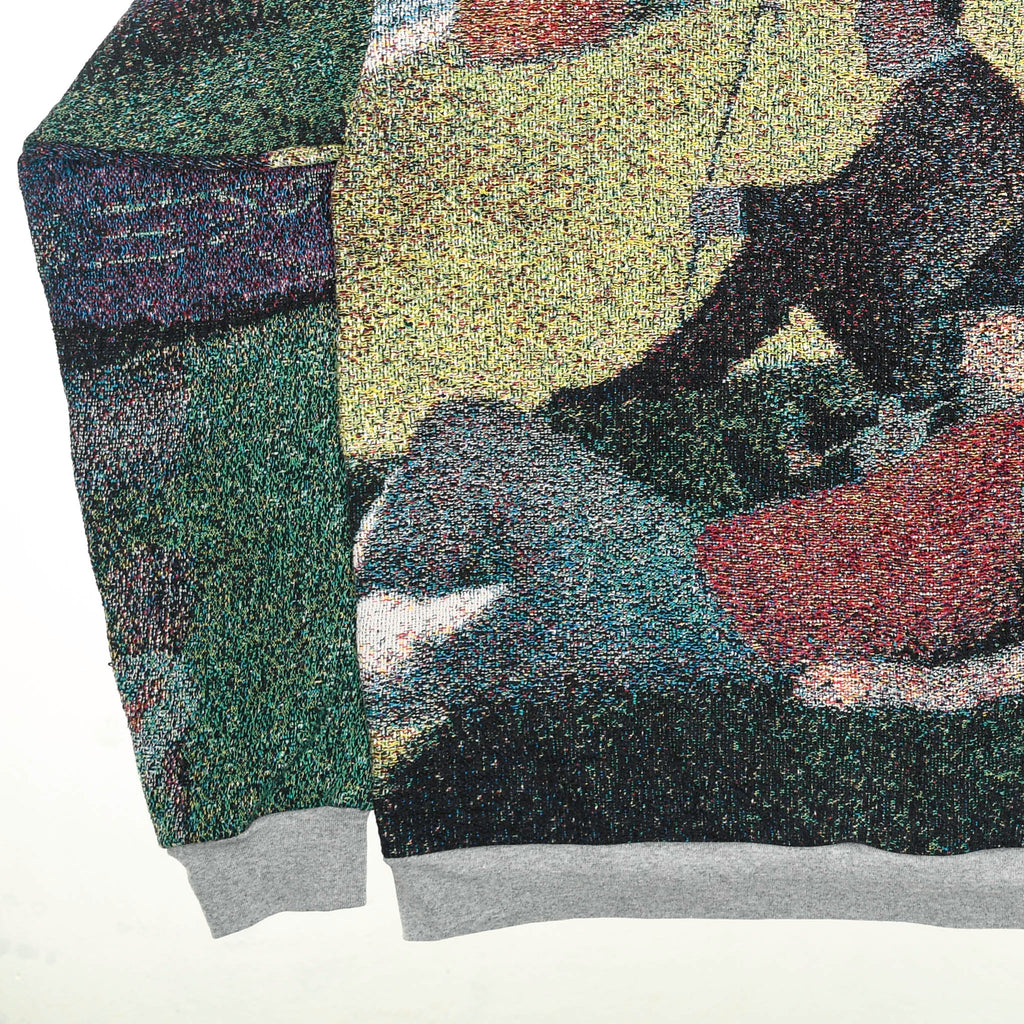 Artwork Tapestry Panel Pullover