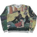Seurat Artwork Tapestry Panel Pullover A Sunday Afternoon on the Island of La Grande Jatte