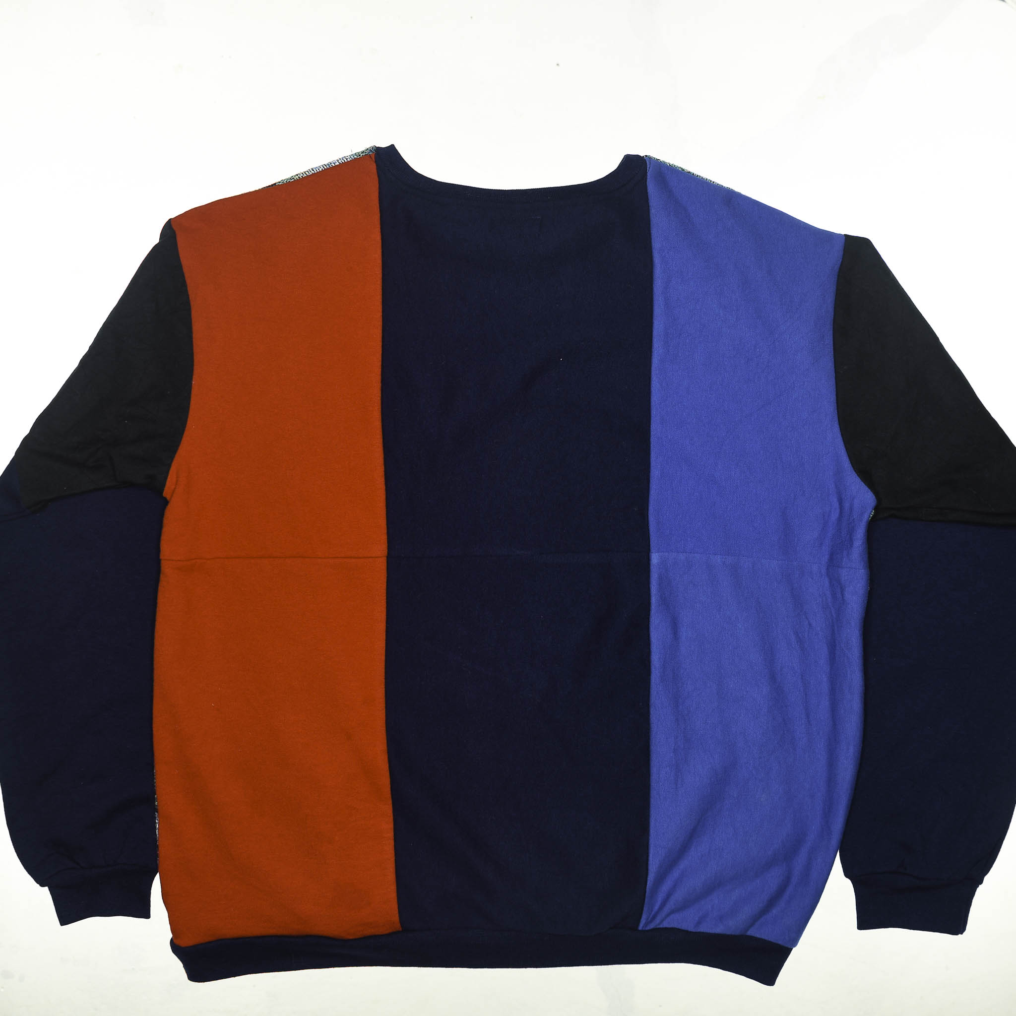 Detailed Bird Tapestry Panel Pullover