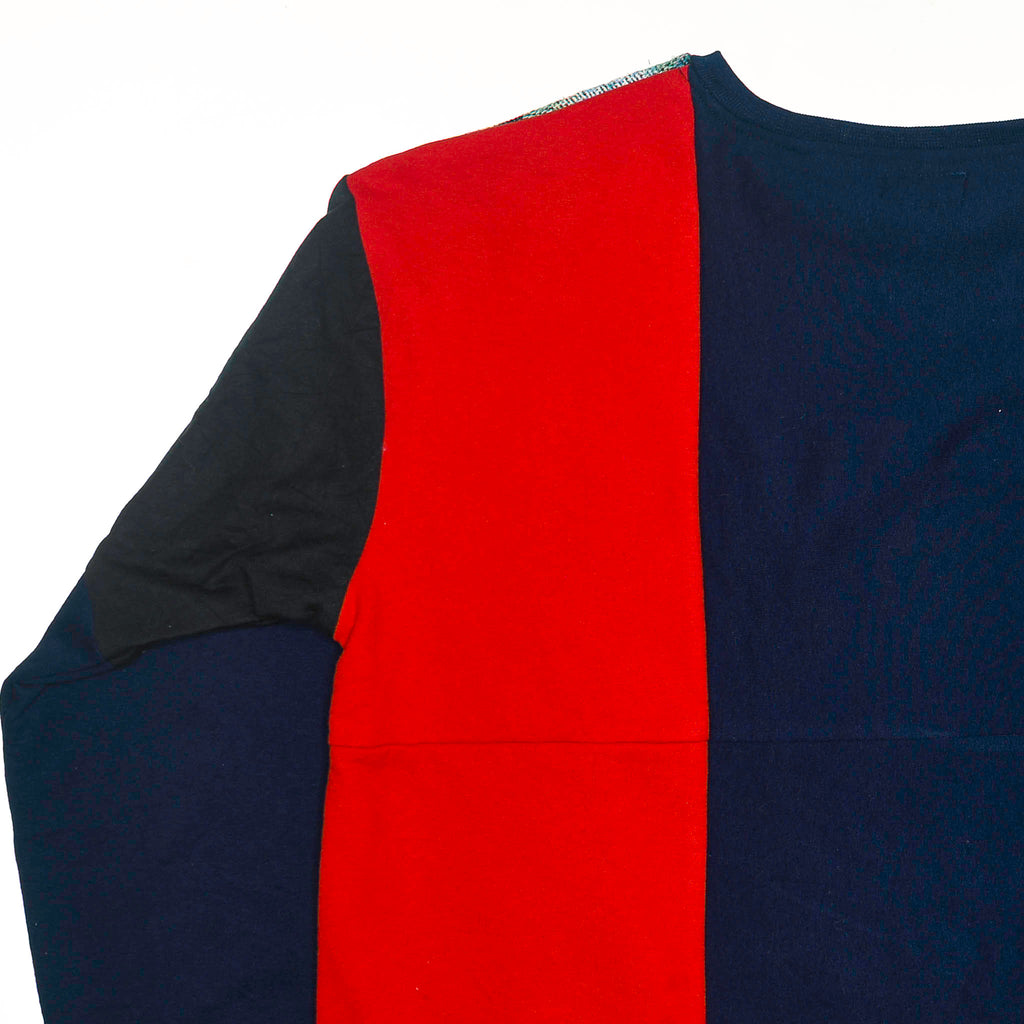 Detailed Bird Tapestry Panel Pullover