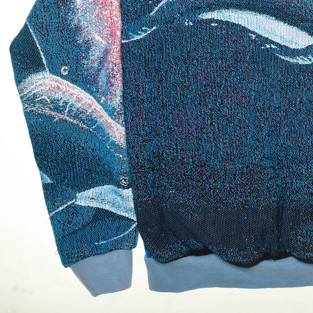 Dolphin Full Tapestry Panel Pullover