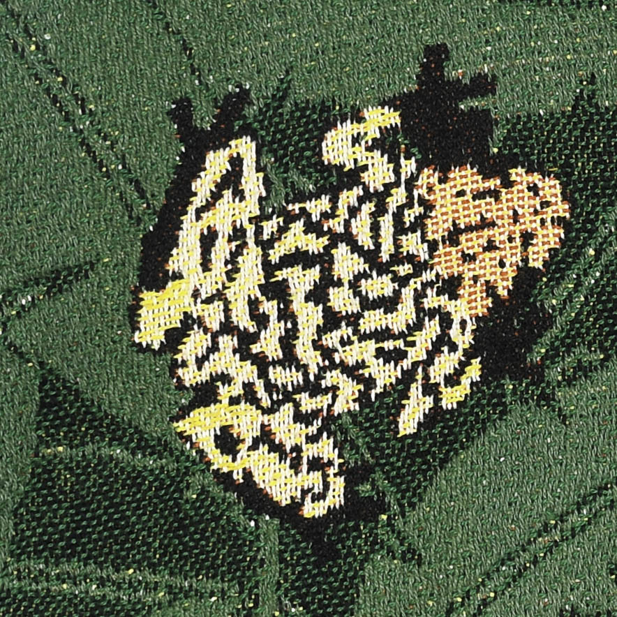 Tree Frog Patchwork Tapestry Zip Up Hoodie