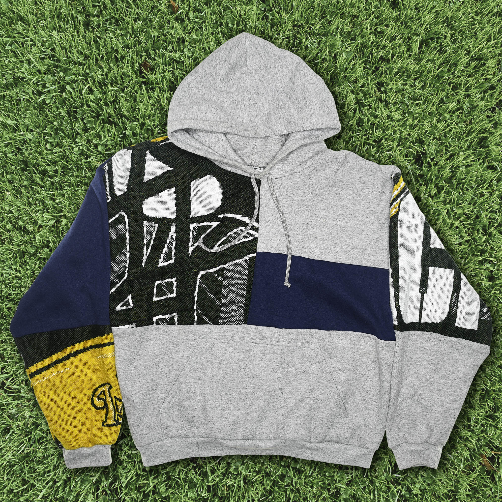 Green Bay Packers Patchwork Tapestry Hoodie