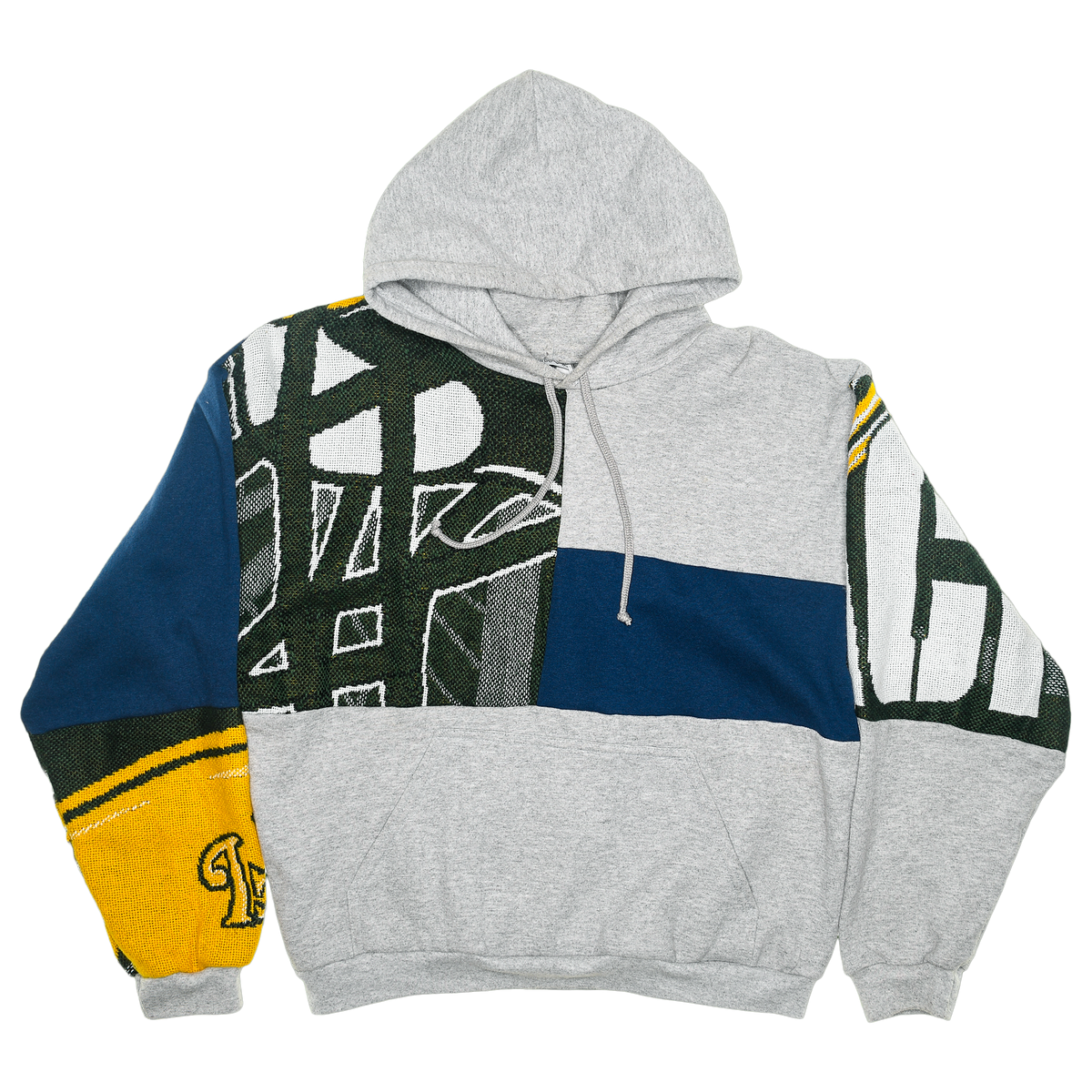 Green Bay Packers Patchwork Tapestry Hoodie