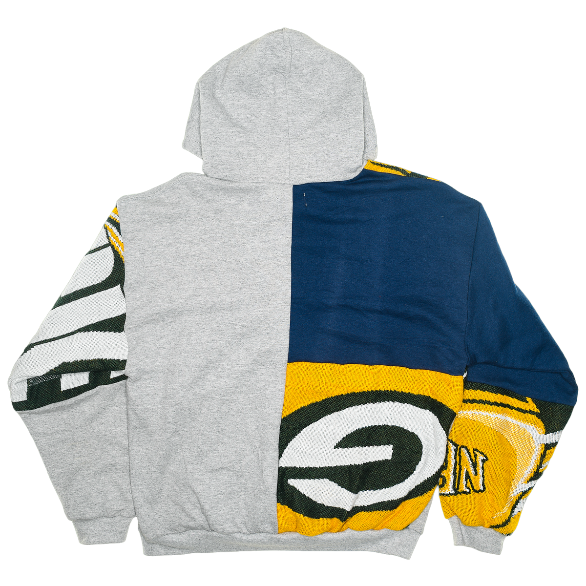 Green Bay Packers Patchwork Tapestry Hoodie