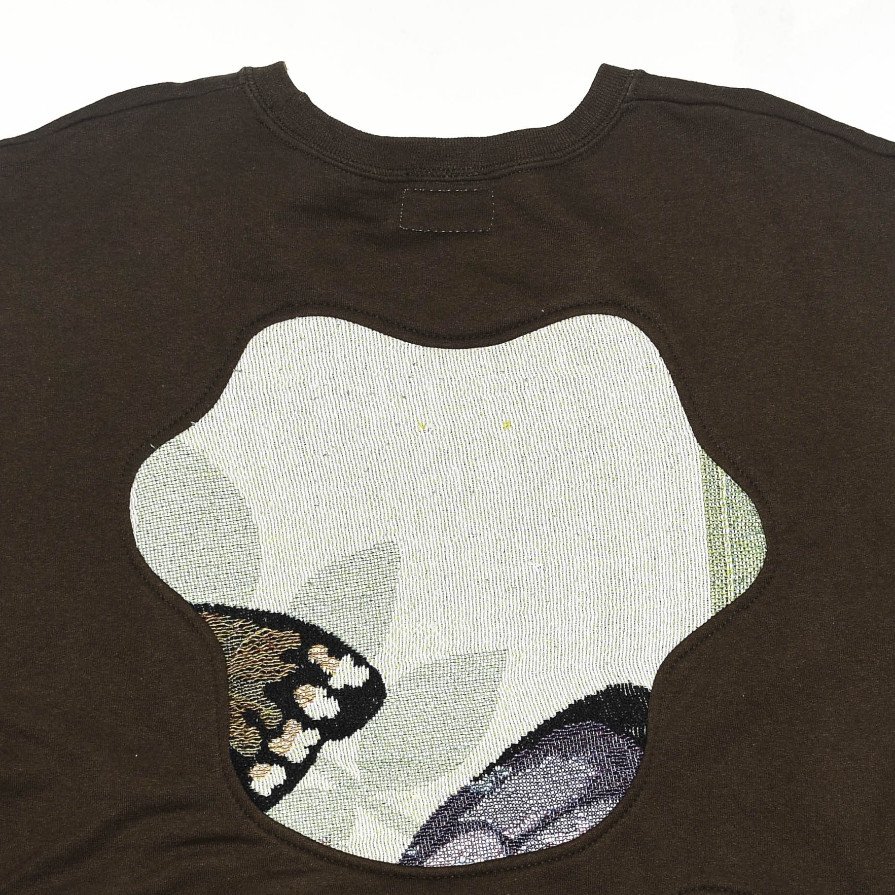 Brown Butterfly Amoeba Tapestry Pullover