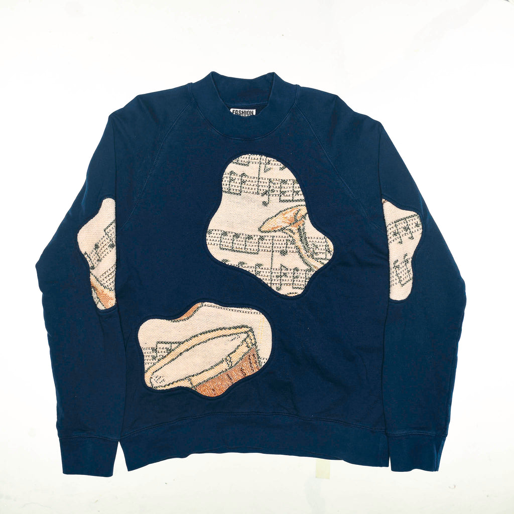 Musical Amoeba Tapestry Pullover