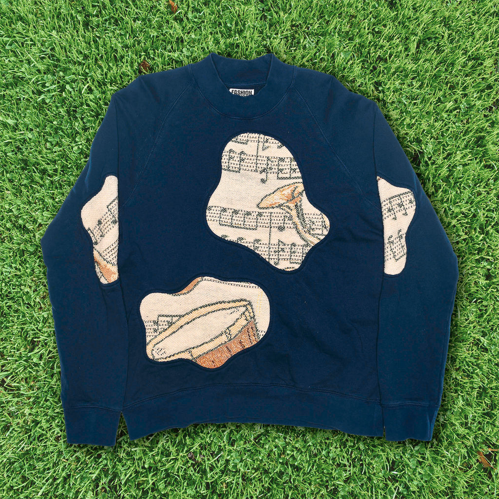 Musical Amoeba Tapestry Pullover