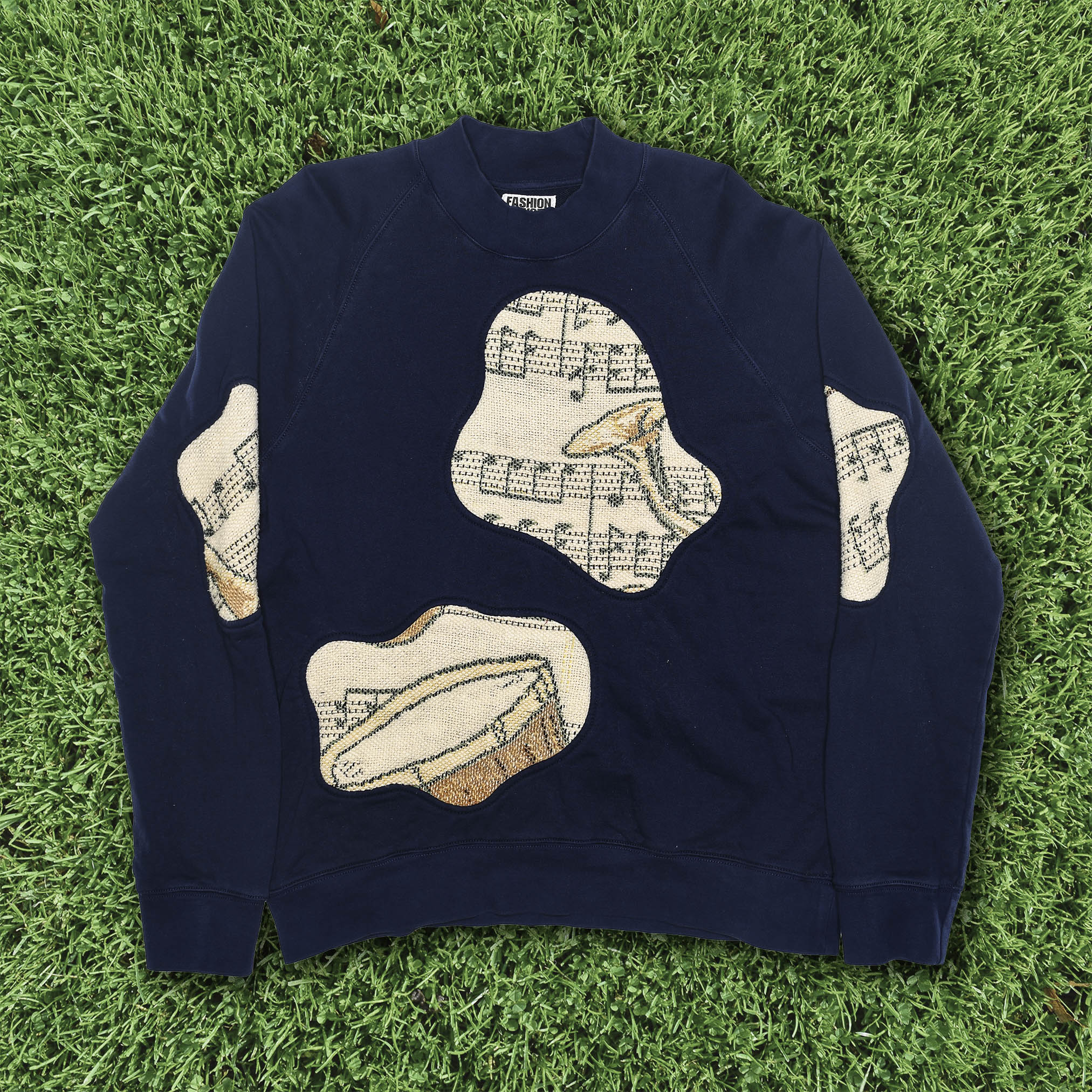 Musical Amoeba Tapestry Pullover