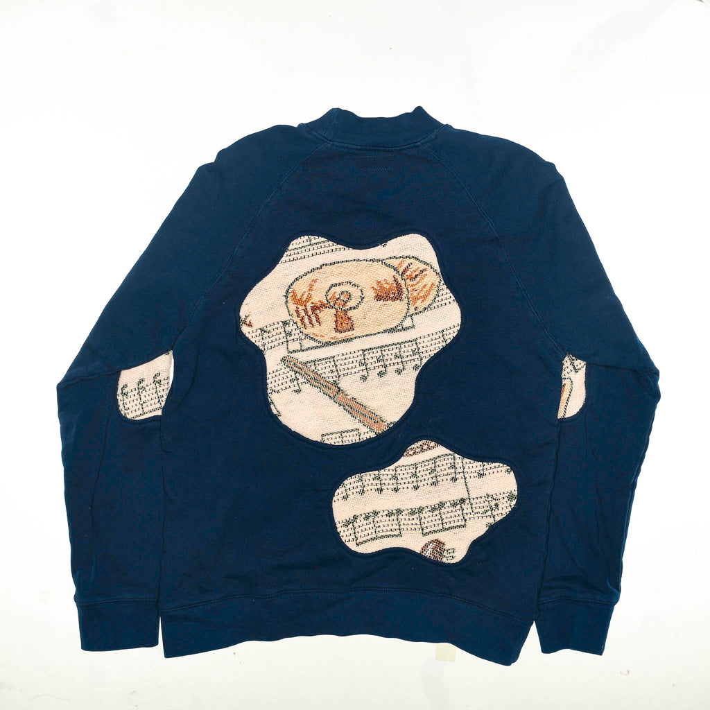 Musical Amoeba Tapestry Pullover