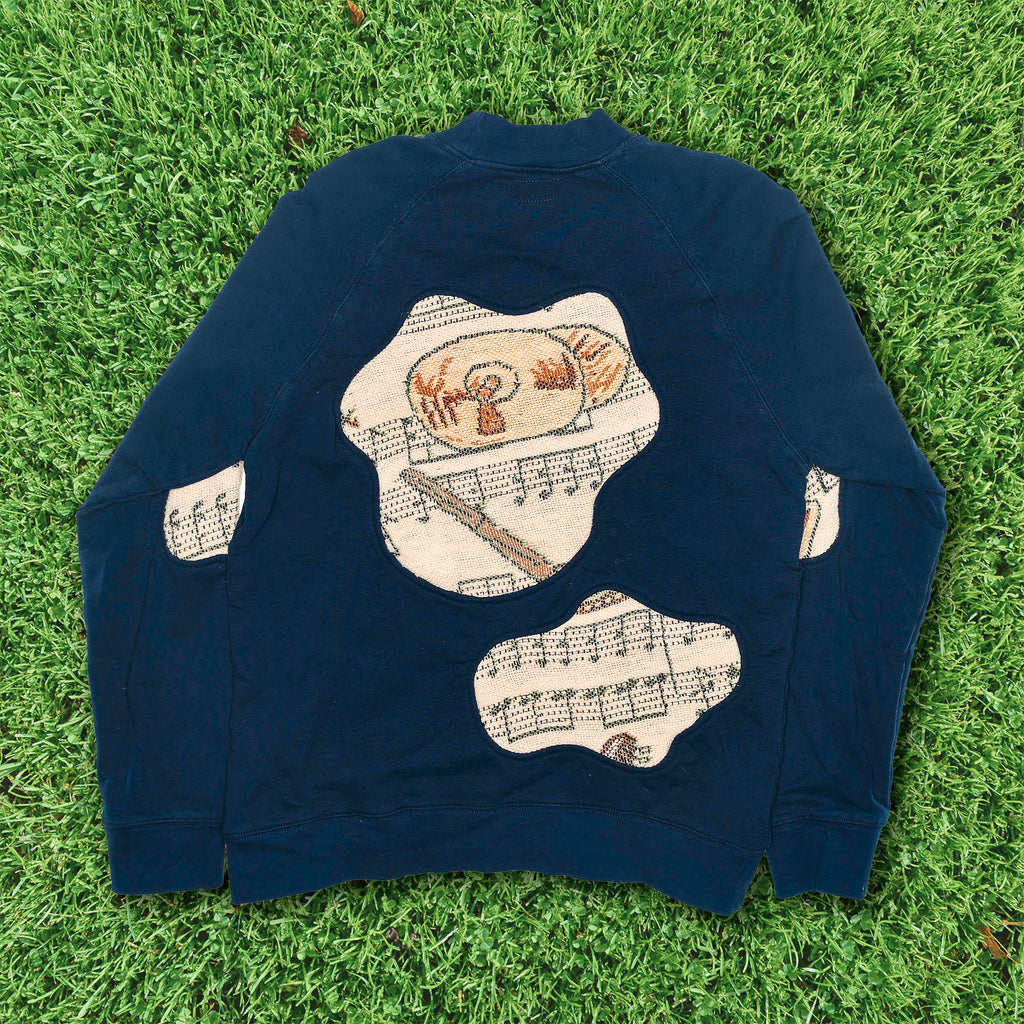 Musical Amoeba Tapestry Pullover