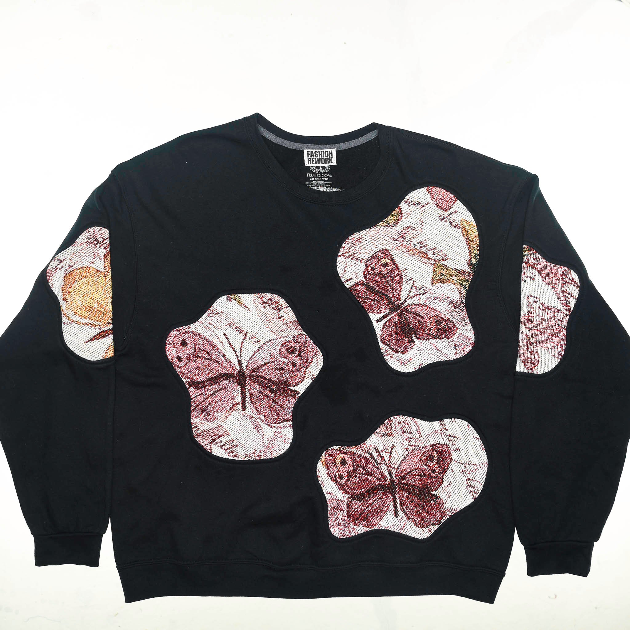 Butterfly Amoeba Tapestry Pullover