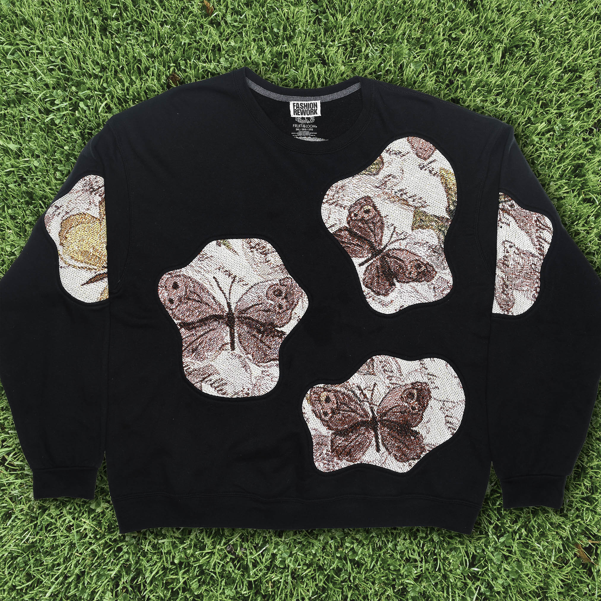 Butterfly Amoeba Tapestry Pullover