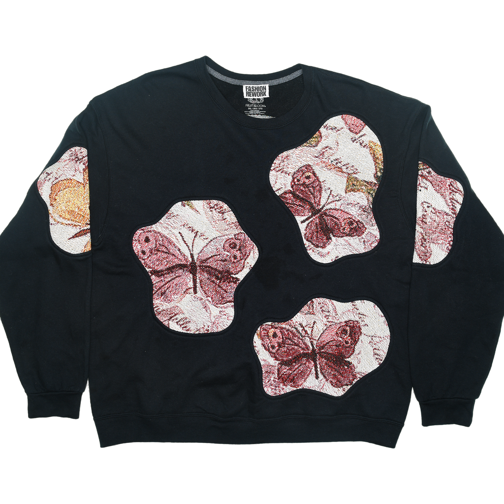 Butterfly Amoeba Tapestry Pullover