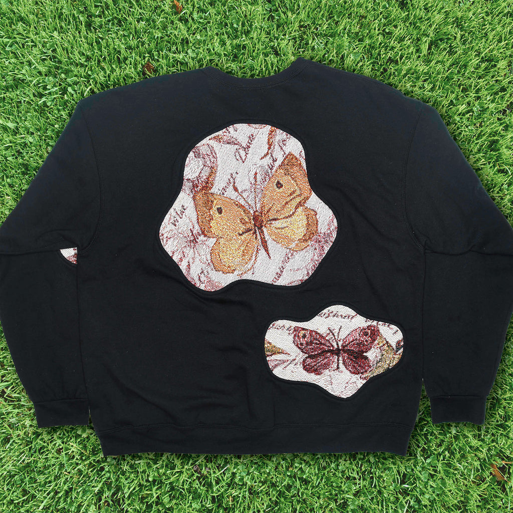 Butterfly Amoeba Tapestry Pullover