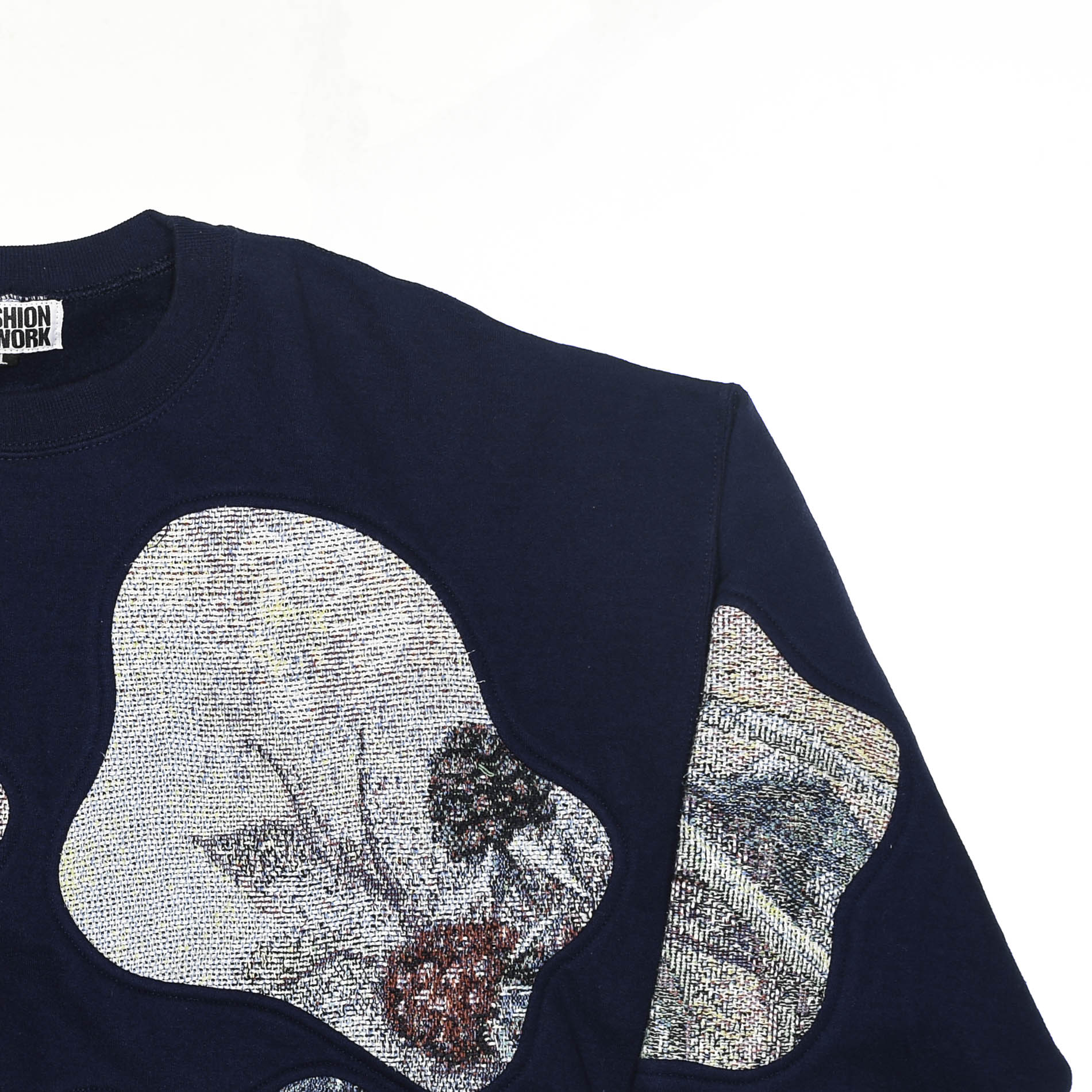 Butterfly Amoeba Tapestry Pullover