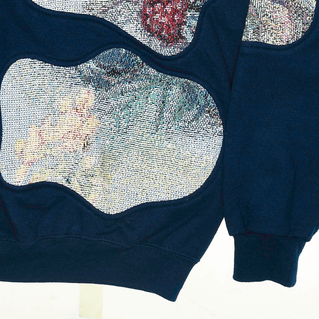 Butterfly Amoeba Tapestry Pullover