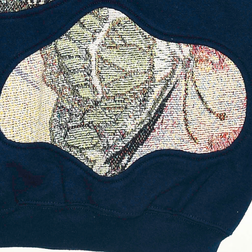 Butterfly Amoeba Tapestry Pullover