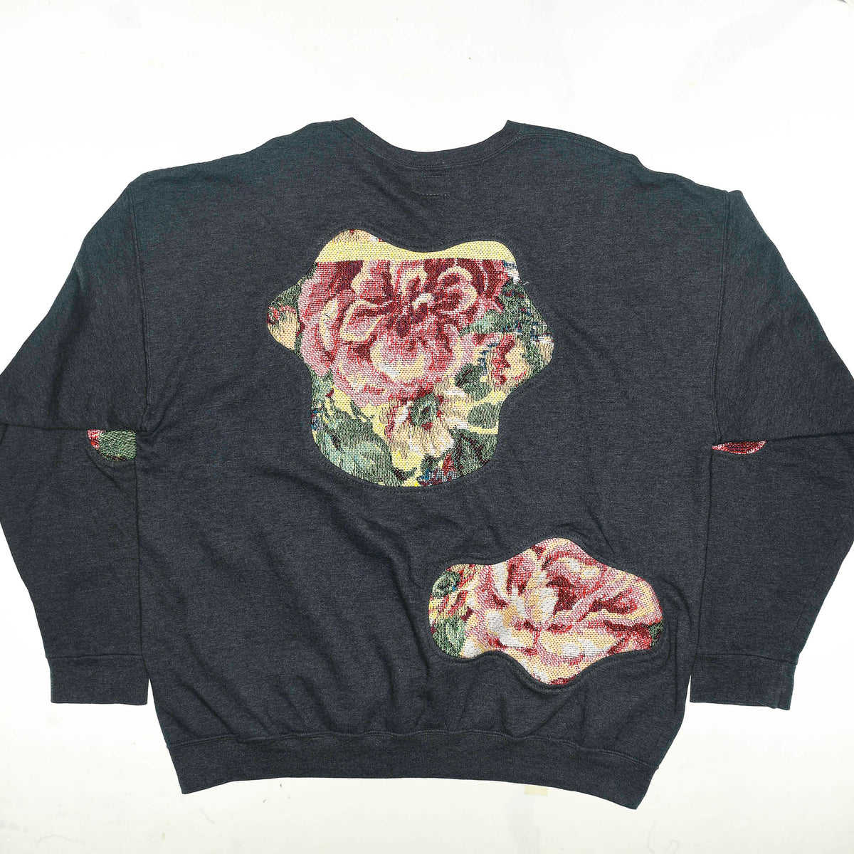 Rose Garden Amoeba Tapestry Pullover