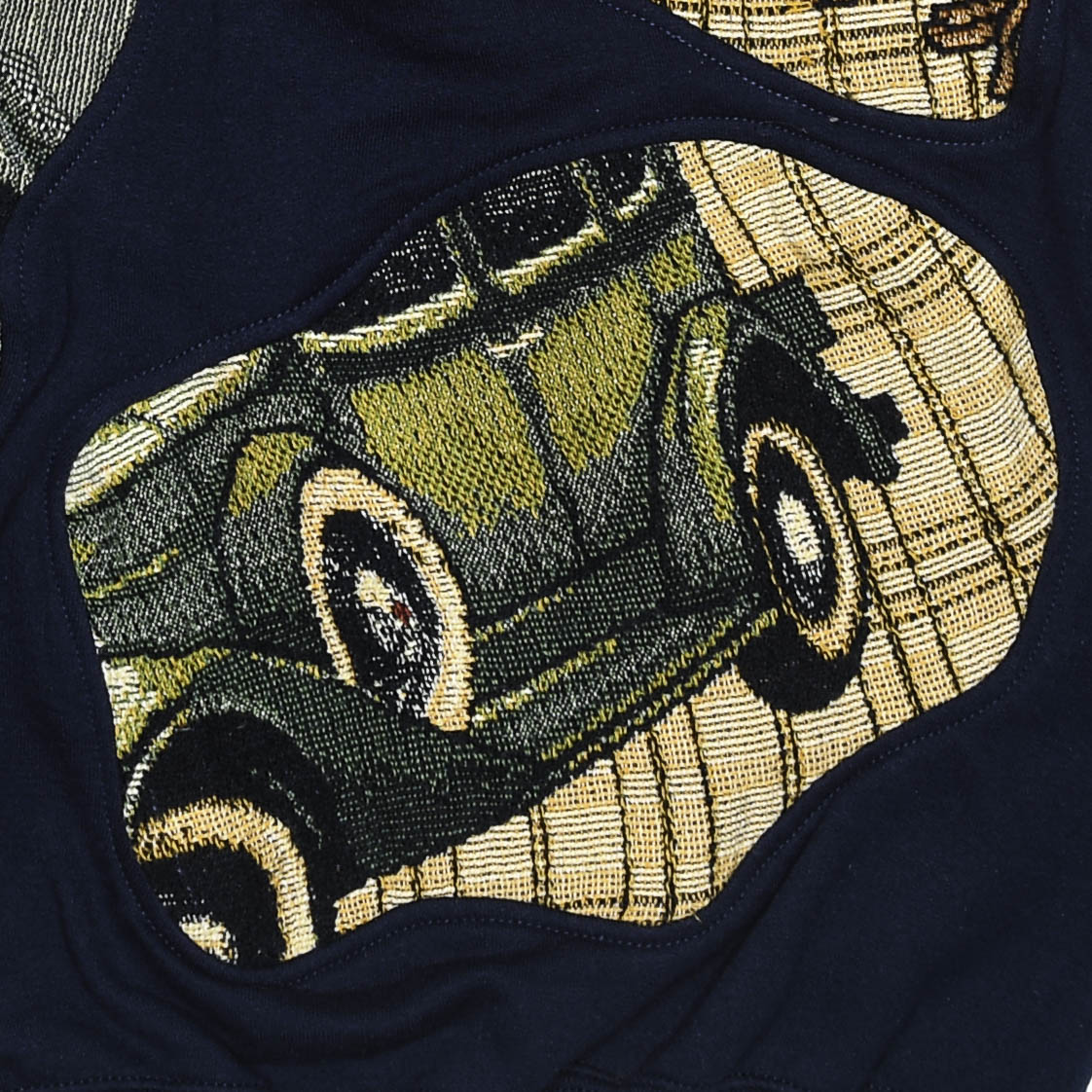 Vintage Car Show Vehicles Amoeba Tapestry Pullover