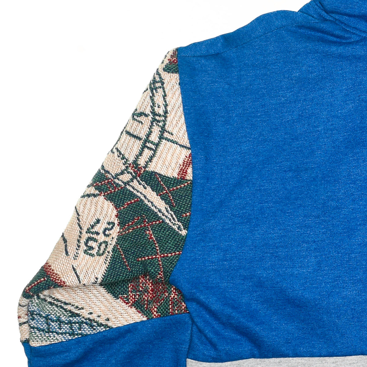 Sailing Patchwork Tapestry Zip Up