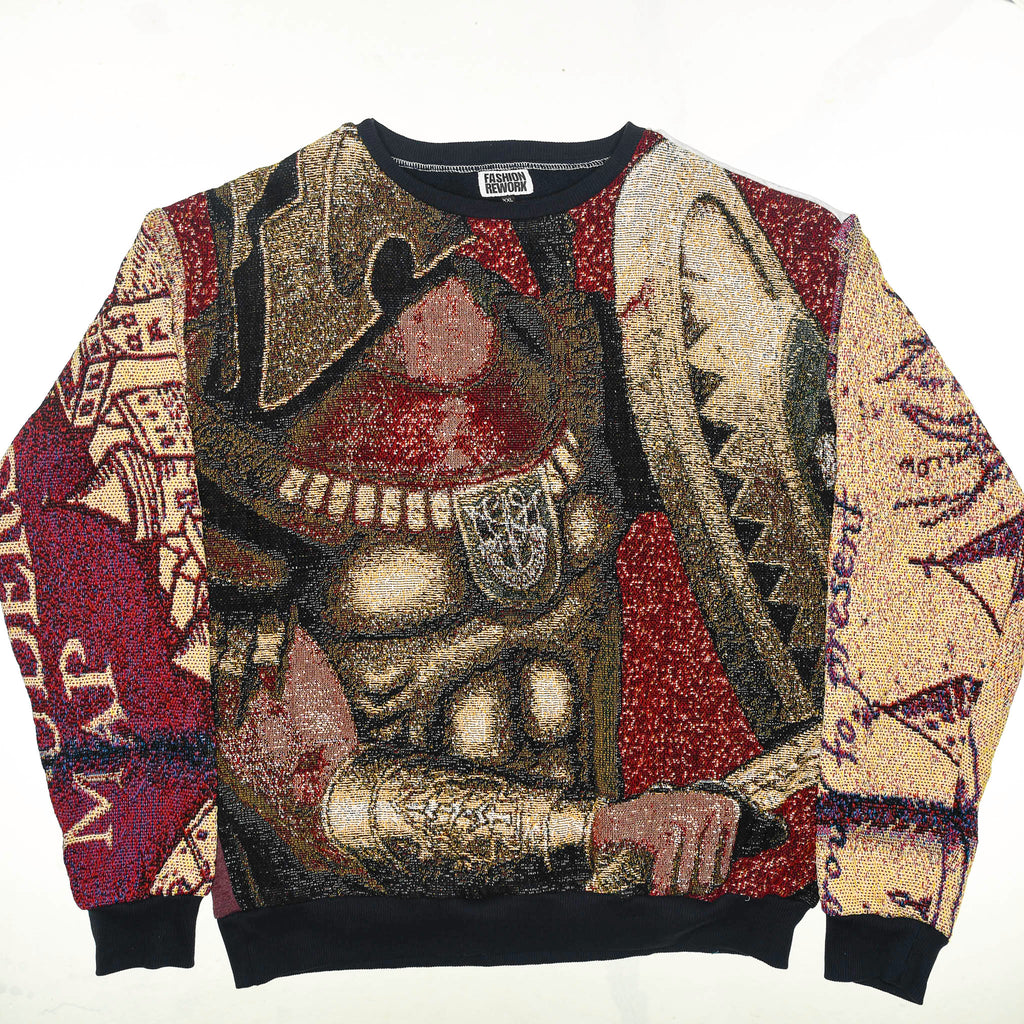 Trojan Soldier Full Tapestry Panel Pullover