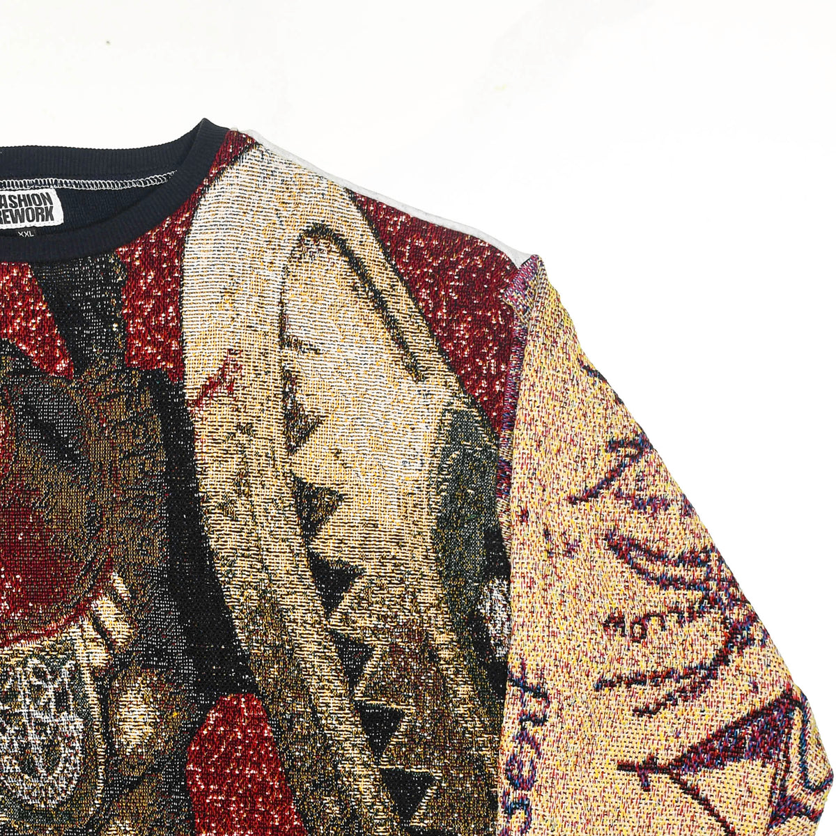 Trojan Soldier Full Tapestry Panel Pullover