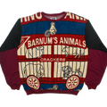 Animal Crackers Barnum's Circus Full Tapestry Panel Pullover