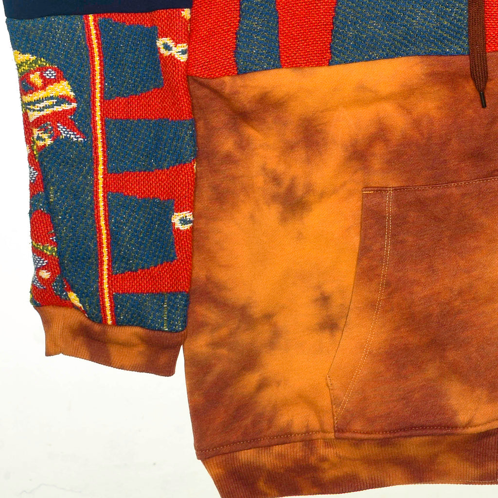 Unique Horse Patchwork Tapestry Zip Up