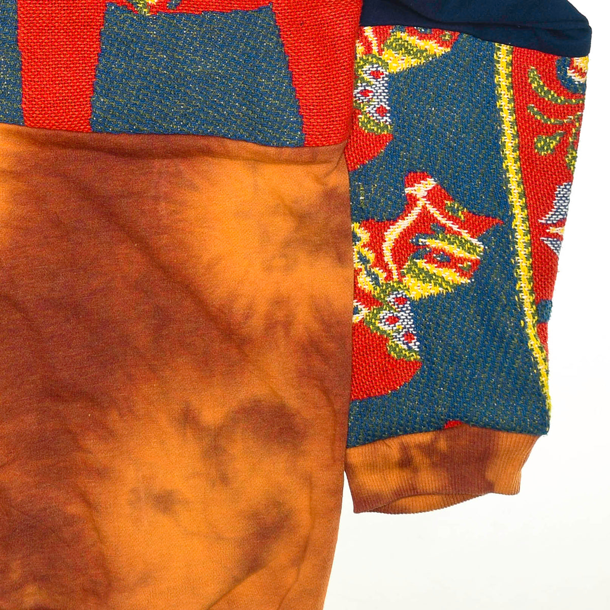 Unique Horse Patchwork Tapestry Zip Up