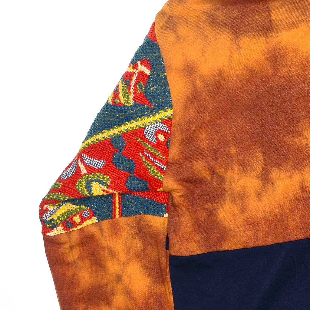 Unique Horse Patchwork Tapestry Zip Up