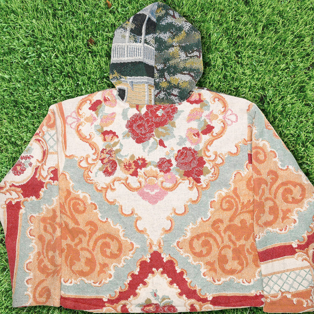 Victorian Girls Full Tapestry Zip Through
