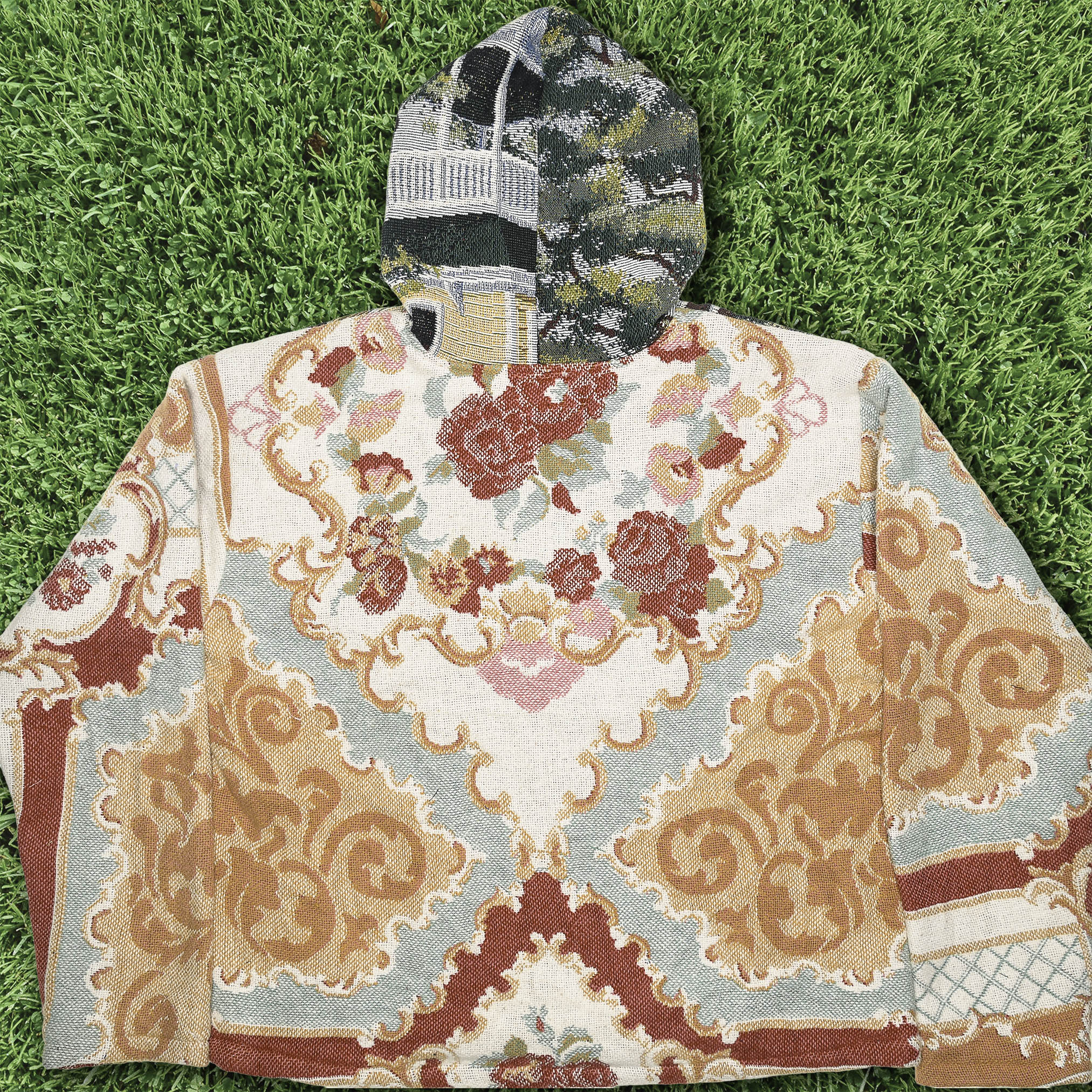 Victorian Girls Full Tapestry Zip Through