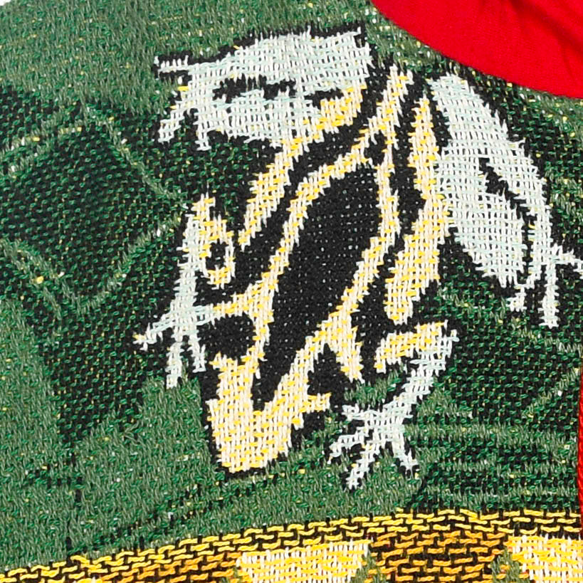 Tree Frog Patchwork Tapestry Zip Up Hoodie