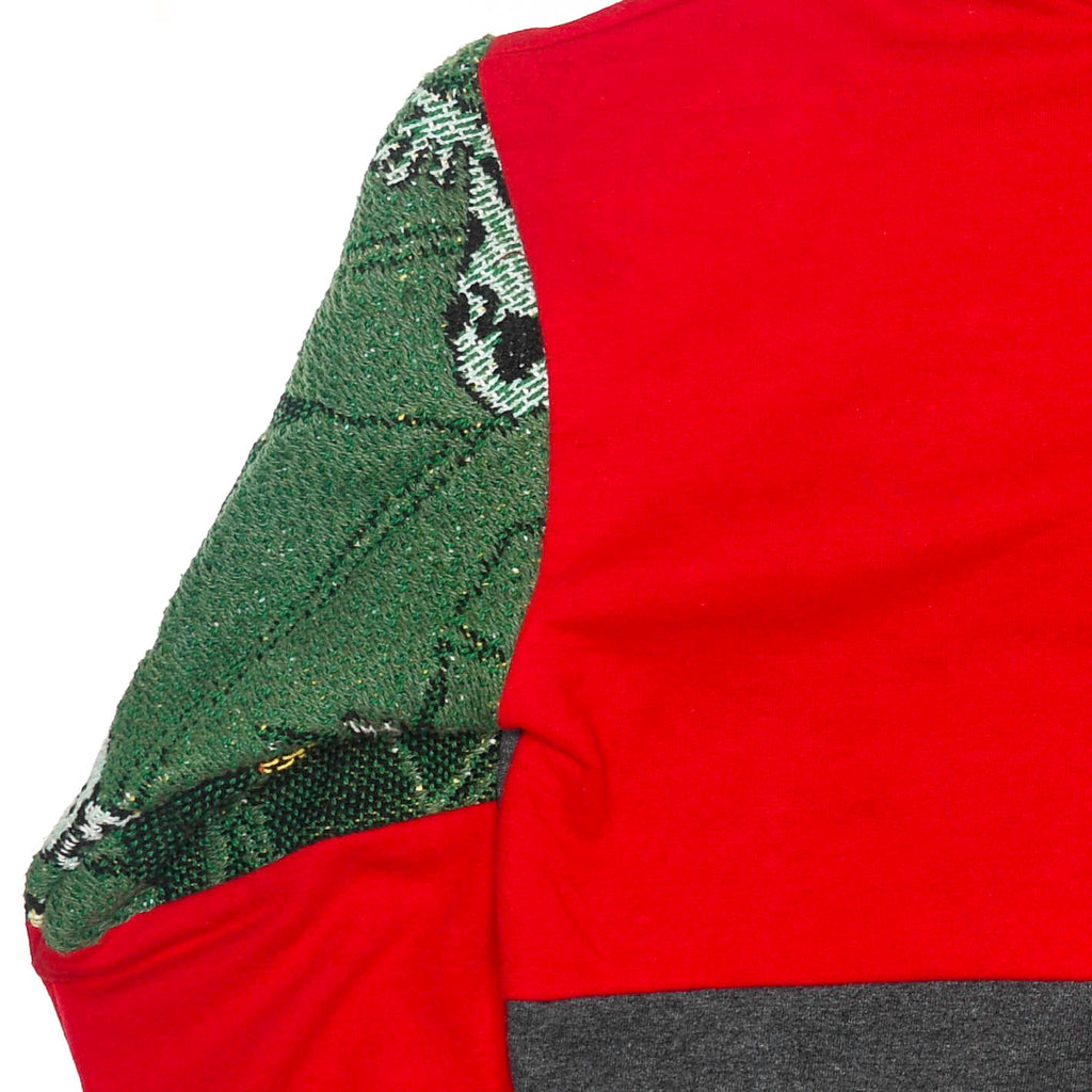 Tree Frog Patchwork Tapestry Zip Up Hoodie