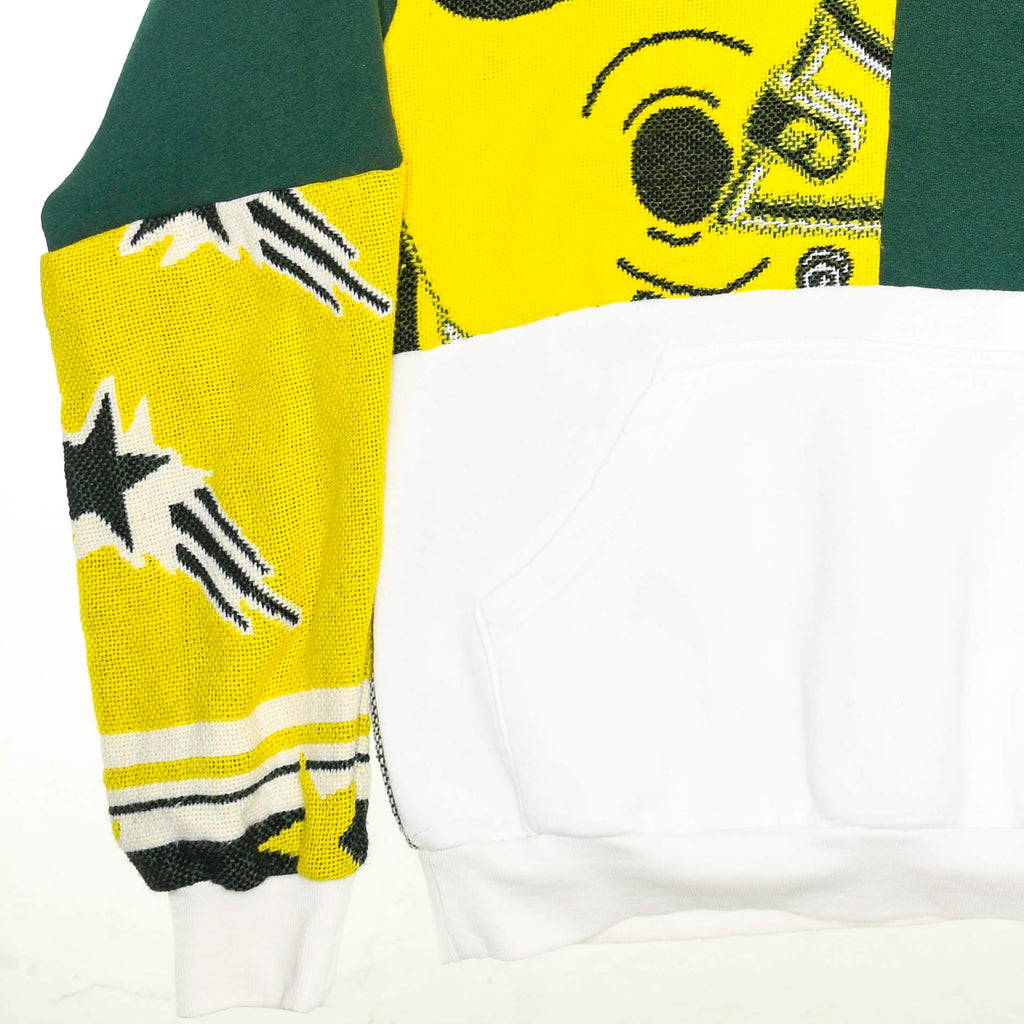 Green Bay Packers Patchwork Tapestry Hoodie