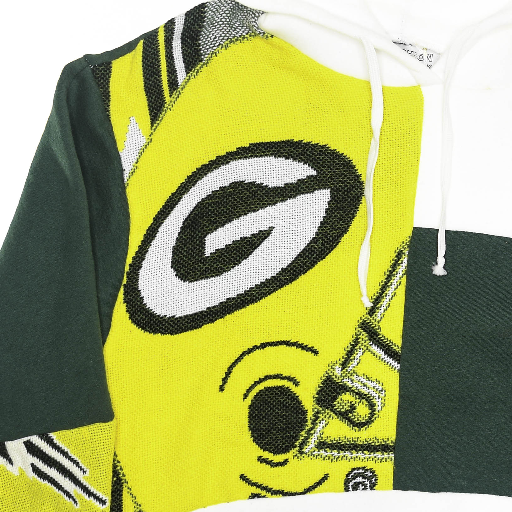 Green Bay Packers Patchwork Tapestry Hoodie