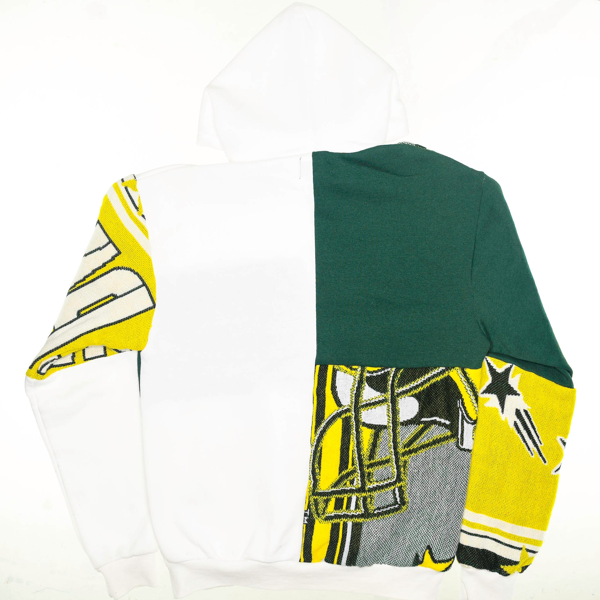 Green Bay Packers Patchwork Tapestry Hoodie
