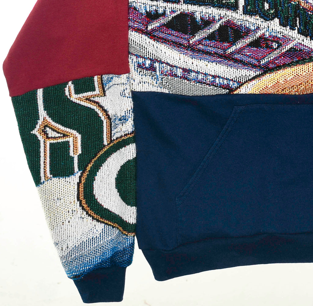 Green Bay Packers Patchwork Tapestry Hoodie
