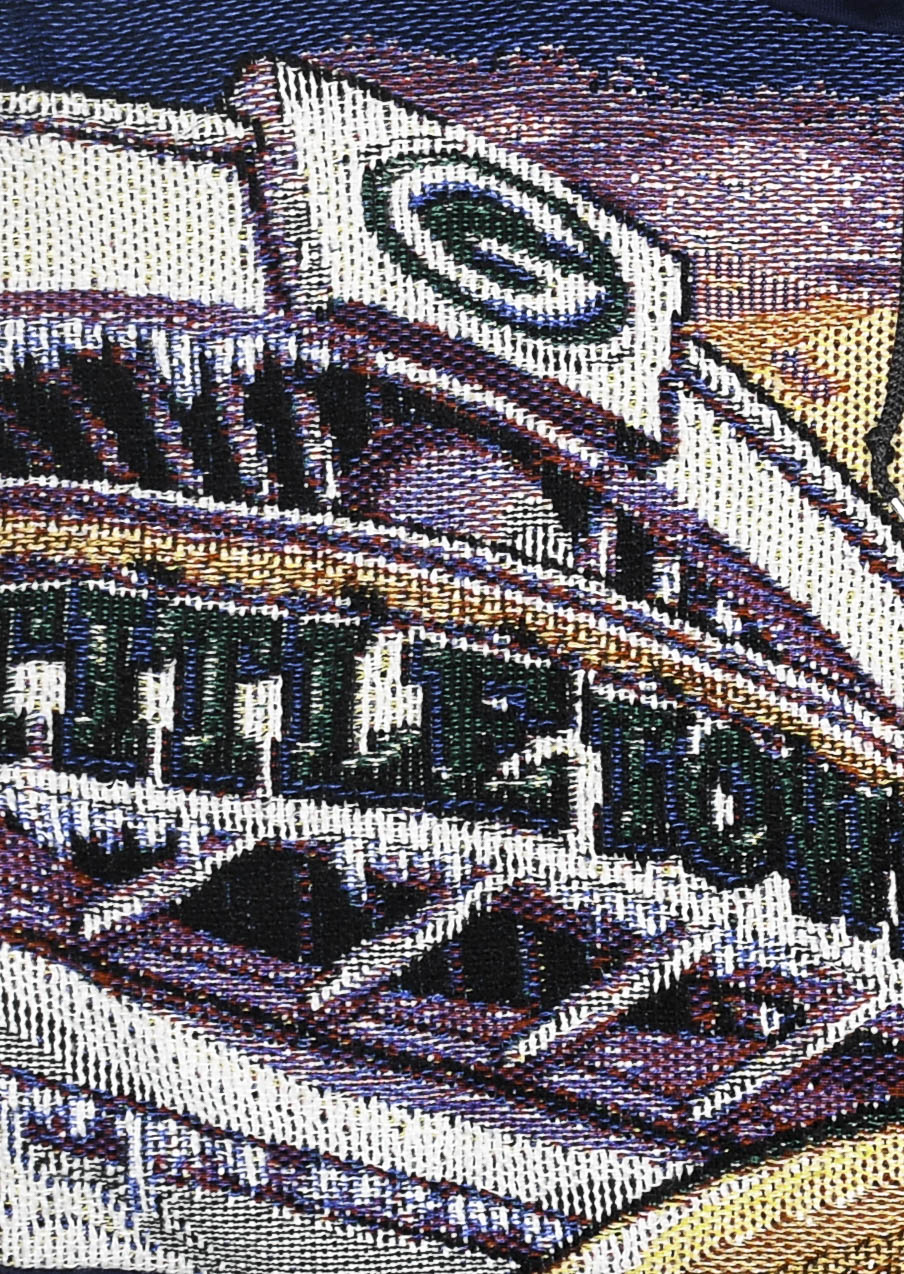 Green Bay Packers Patchwork Tapestry Hoodie