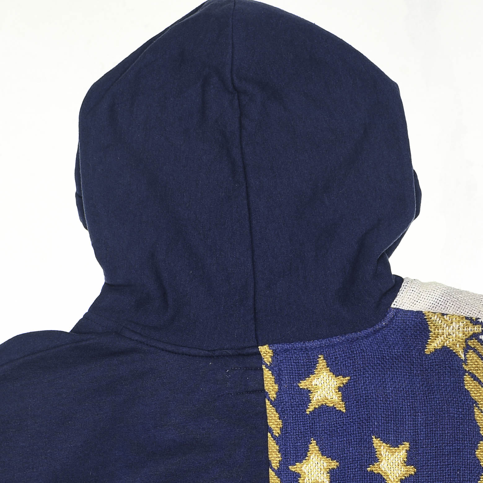 Blue Celestial Astrology Patchwork Tapestry Zip Up